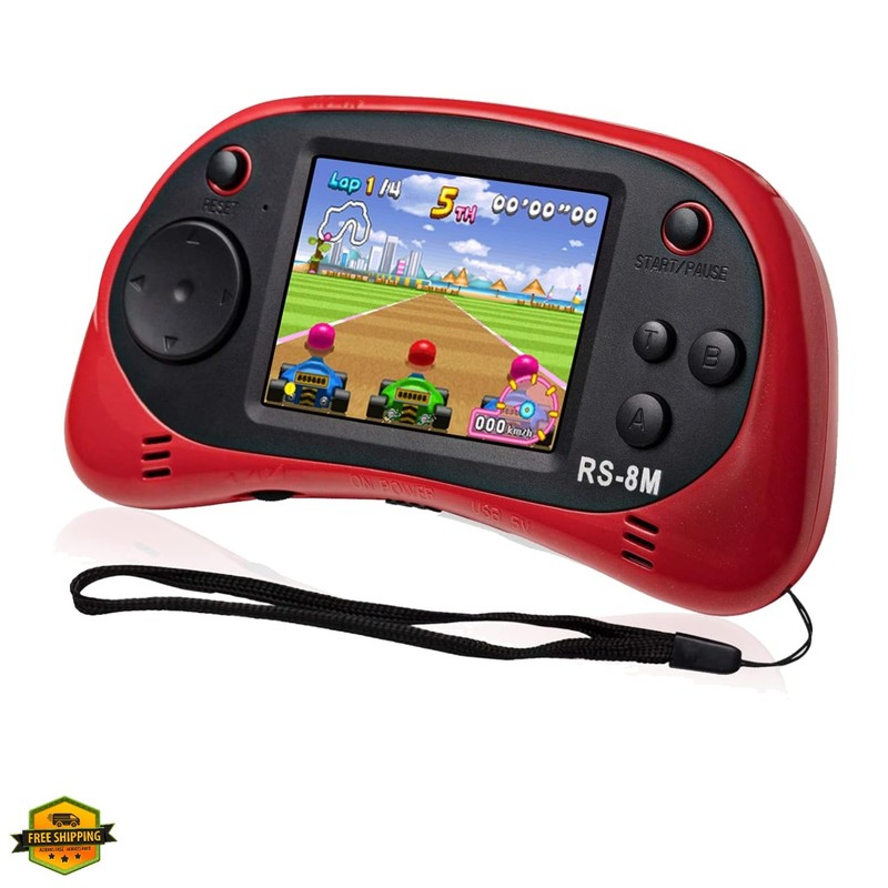 Kids Handheld Portable Video Game Player with 200 Games – 16 Bit 2.5 Inch Scr…