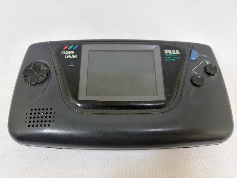 SEGA Game Gear Handheld System FOR PARTS Turns On But Screen Doesn’t Work READ