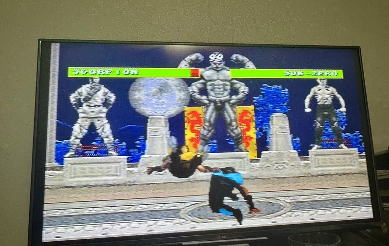 Mortal Kombat Plug in Play TV Games 2004 Jakks Pacific Midway Console (Works) gallery