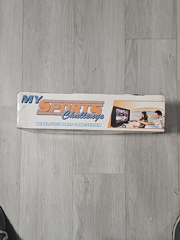 Vintage My Sport Challenge 5-in-1 Launch Edition White Plug & Play TV Game,Rare gallery