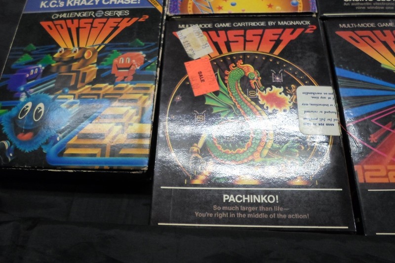 Magnavox Odyssey 2 Game Console 10 Games in boxes with manuals gallery
