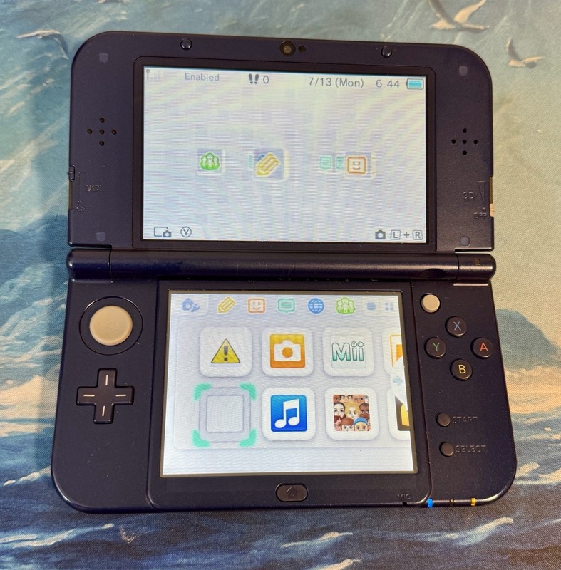 "New" Nintendo 3DS XL Galaxy Edition Handheld System - w/ New Charger & Speakers gallery