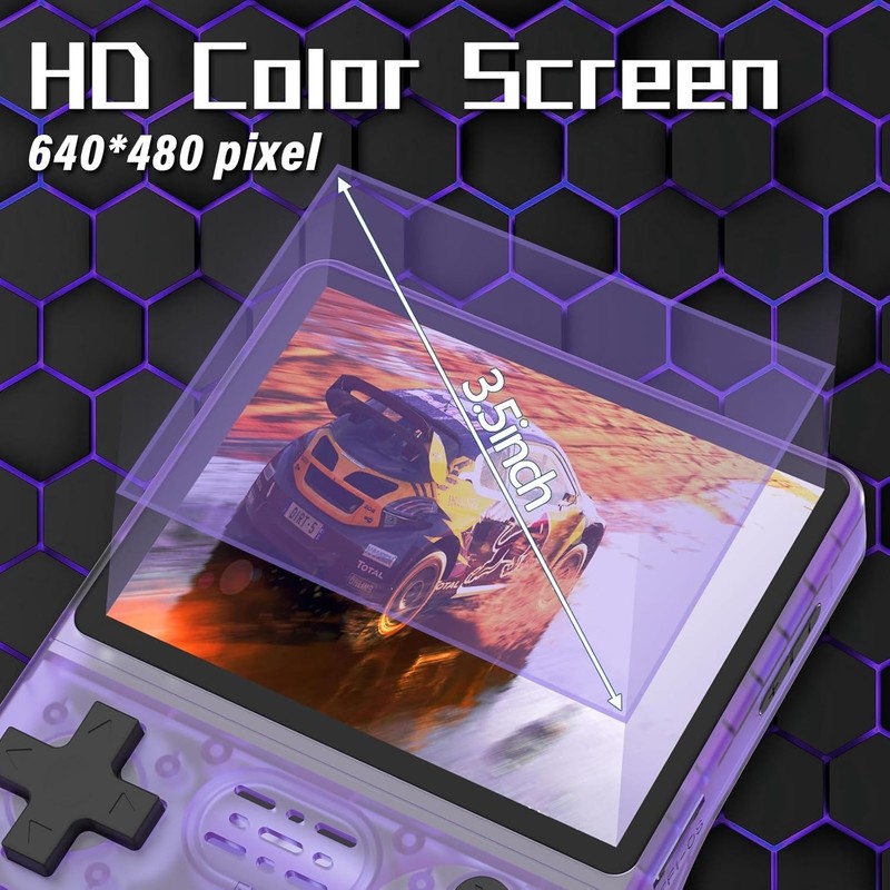 Ultra-Portable R40S PRO Game Console - 256GB, Wi-Fi Enabled, 12+ Emulators gallery