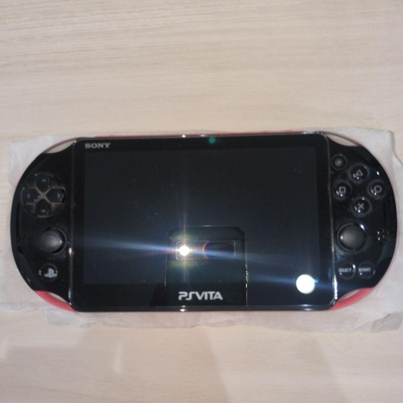 PlayStation Vita Wi-Fi Pink Black PCH-2000ZA15 Console w/box gallery