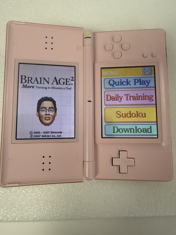 Nintendo DS Lite Console USG-001 w/charger - Coral Pink - GBA GOOD CLEAN TESTED gallery