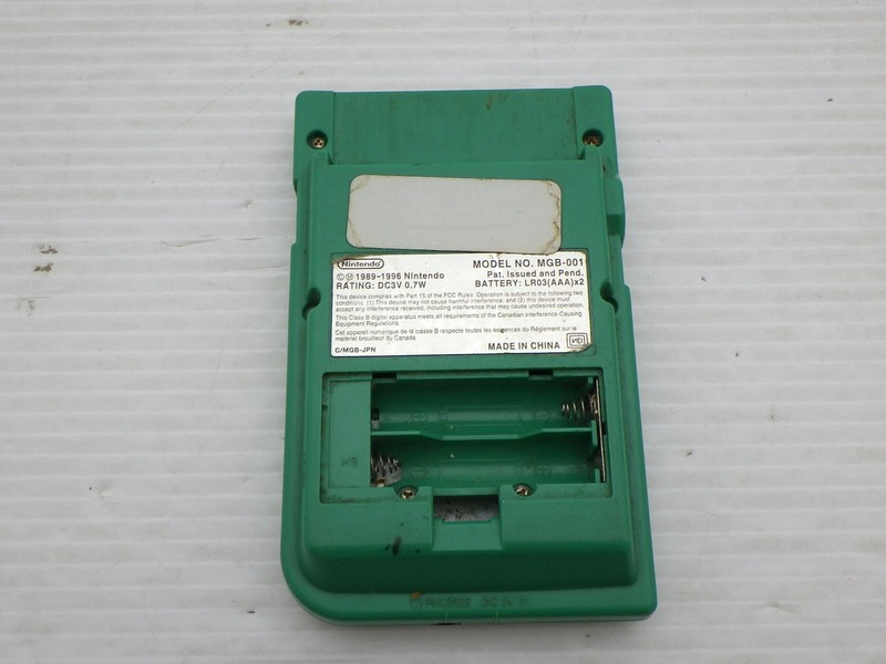AS IS-Game Boy Pocket Console (MGB-001 / Green) GameBoy JP GAME. 9000025565691 gallery