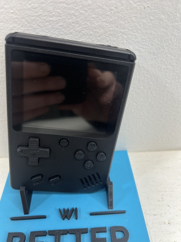 Retro FC Plus 168 in 1 Handheld Game Console (Black Color) Complete Tested gallery