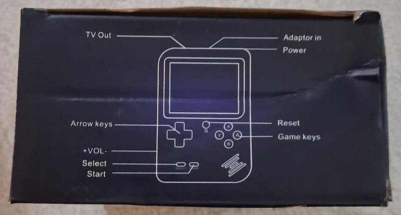 Gift Idea! Plus Game Box 400 in 1 Plus Rechargeable Handheld Gamepad Red gallery