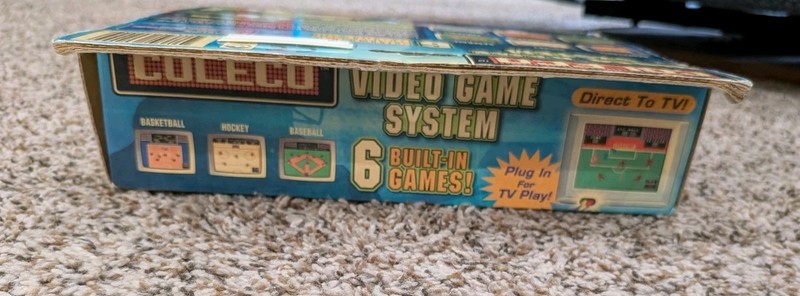 2005 Coleco Plug & Play-Video Game System 6 Built-In Games! Open box- Working! gallery