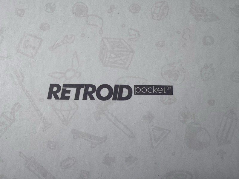 Retroid Pocket 3+ Clear Purple Handheld System with Carrying Case gallery